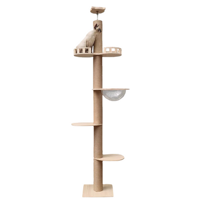 Wooden Ceiling Cat Condo (Multiple Heights)