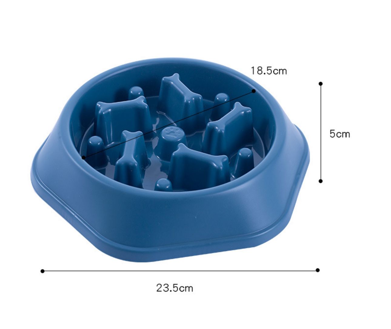 Pet Feeder Bowl (Anti Choke)