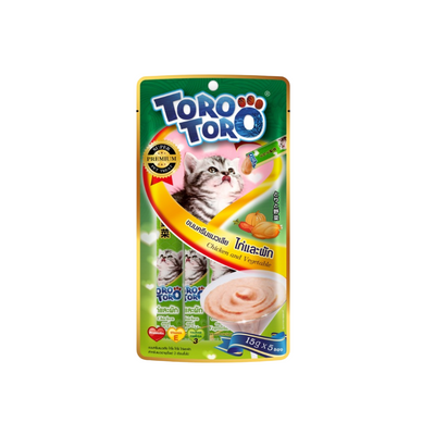 TORO TORO CAT TREATS LICKABLE (75G) 8 Flavour