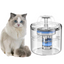 Water Fountain with LED - Transparent (2.6L)